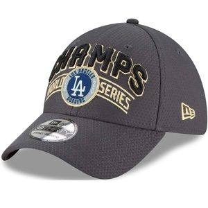 New Era Los Angeles Dodgers 2020 World Series Champions Locker Room 39Thirty Hat